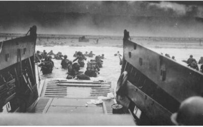 D-DAY LANDING, JUNE 6, 1944.  D-DAY OBSERVANCE, JUNE 6, 2022.